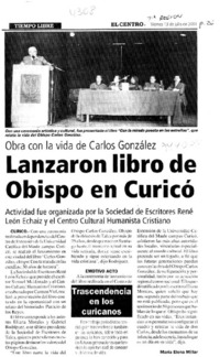 Lanzaron libro de Obispo en Curicó