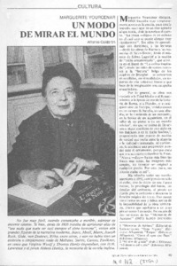 Un modo de mirar el mundo