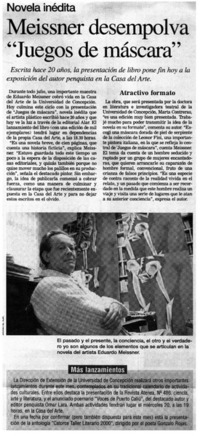 Meissner desempolva "Juegos de máscara"