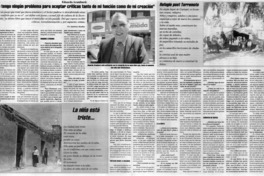 No tengo ningún problemas para aceptar críticas tanto de mi función como de mi creación": [entrevistas]