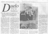 Duelo por lo sublime dos años después de la muerte de Adolfo Couve fue publicada la novela "Cuando pienso en mi falta de cabeza (La segunda comedia)", que ayer fue entregada a sus familiares.