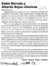 Pablo Neruda y Alberto Rojas Jiménez