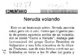 Neruda volando