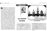 Los recuerdos del poeta