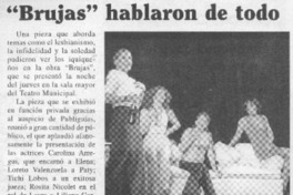 "Brujas" hablaron de todo