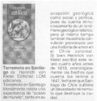 Terremoto en Santiago