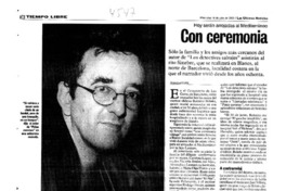 Con ceremonia vikinga despiden a Roberto Bolaño.