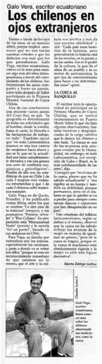 Los chilenos en ojos extranjeros