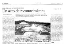 Un acto de reconocimiento