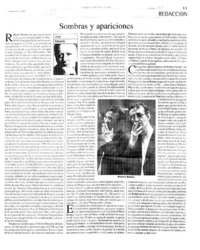 Sombras y apariciones