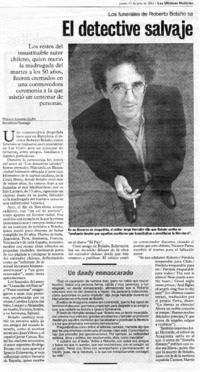 El detective salvaje descansa en paz