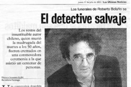El detective salvaje descansa en paz