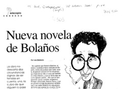 Nueva novela de Bolaño