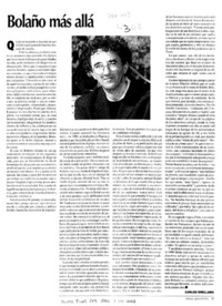 Bolaño más allá