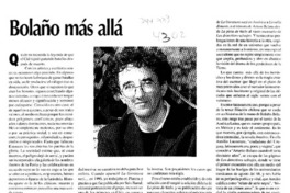 Bolaño más allá