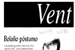Bolaño póstumo.