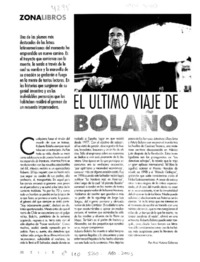 El último viaje de Bolaño