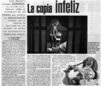 La copia infeliz