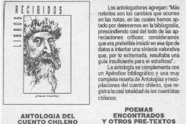 Antología del cuento chileno