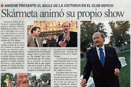 Skármeta animó su propio Show