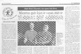 Mientras más lejos te vayas, más te tendrás que acordar