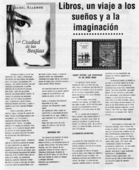 Libros, un viaje a los sueños y a la imaginación.