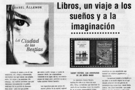 Libros, un viaje a los sueños y a la imaginación.