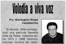 Volodia a viva voz