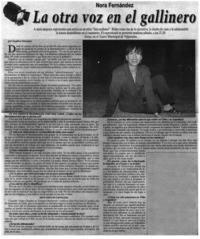 La otra voz en el gallinero