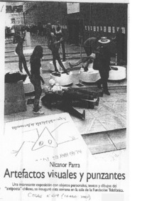 Artefactos visuales y punzantes.