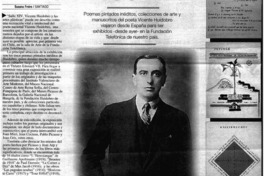 Huidobro: el embrujo de su pluma y pincel