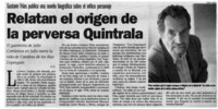 Relatan el origen de la perversa Quintrala