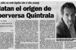 Relatan el origen de la perversa Quintrala