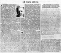 El poeta artista