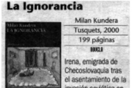 La Ignorancia