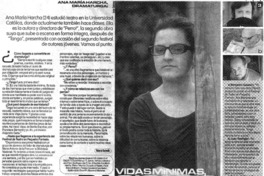 Ana María Harcha, dramaturga