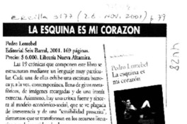 La esquina es mi corazón