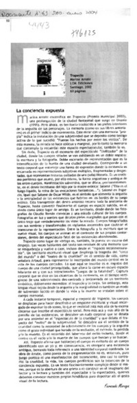 La conciencia expuesta