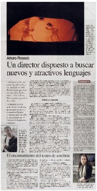 Un director dispuesto a buscar nuevos y atractivos lenguajes : [entrevista]