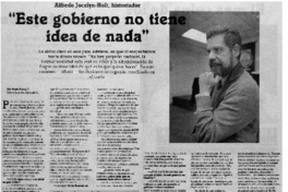 Este gobierno no tiene idea de nada": [entrevistas]