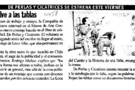 Lemebel vuelve a las tablas