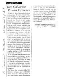 Don Galvarino Riveros Cárdenas