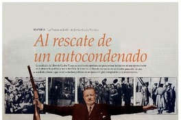 El rescate de un autocondenado