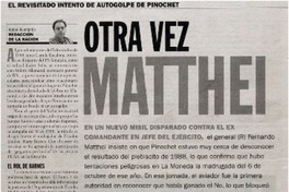 Otra vez Matthei