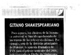 Gitano shakespeariano