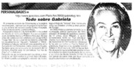 Todo sobre Gabriela