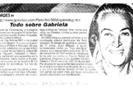 Todo sobre Gabriela