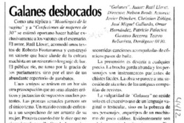 Galanes desbocados