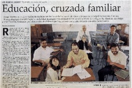 Educación, cruzada familiar