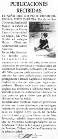 El niño que no pude conocer